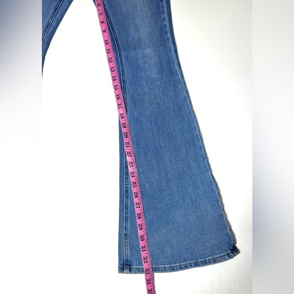 Rock & Roll Denim Women’s High Rise Flare Jeans Size- Waist 27 / Length 34 - Picture 4 of 12